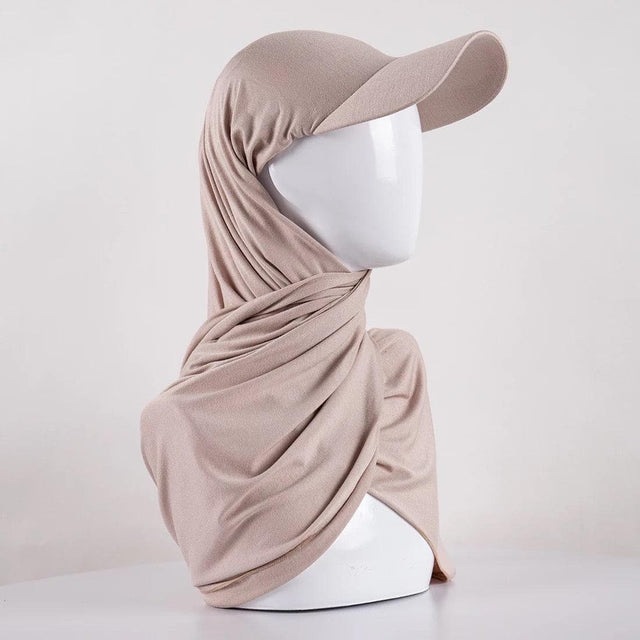 Baseball Cap Hijab - Zjtradeapparel