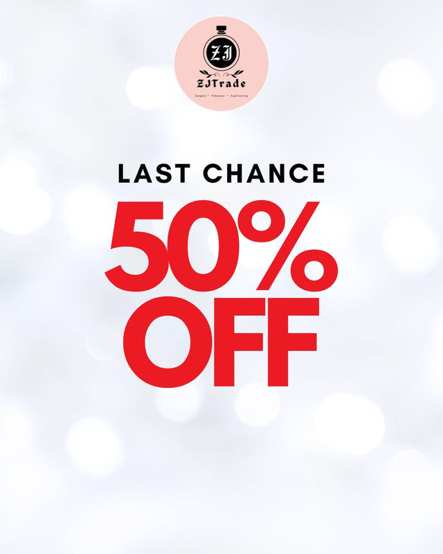 LAST CHANCE 50% OFF