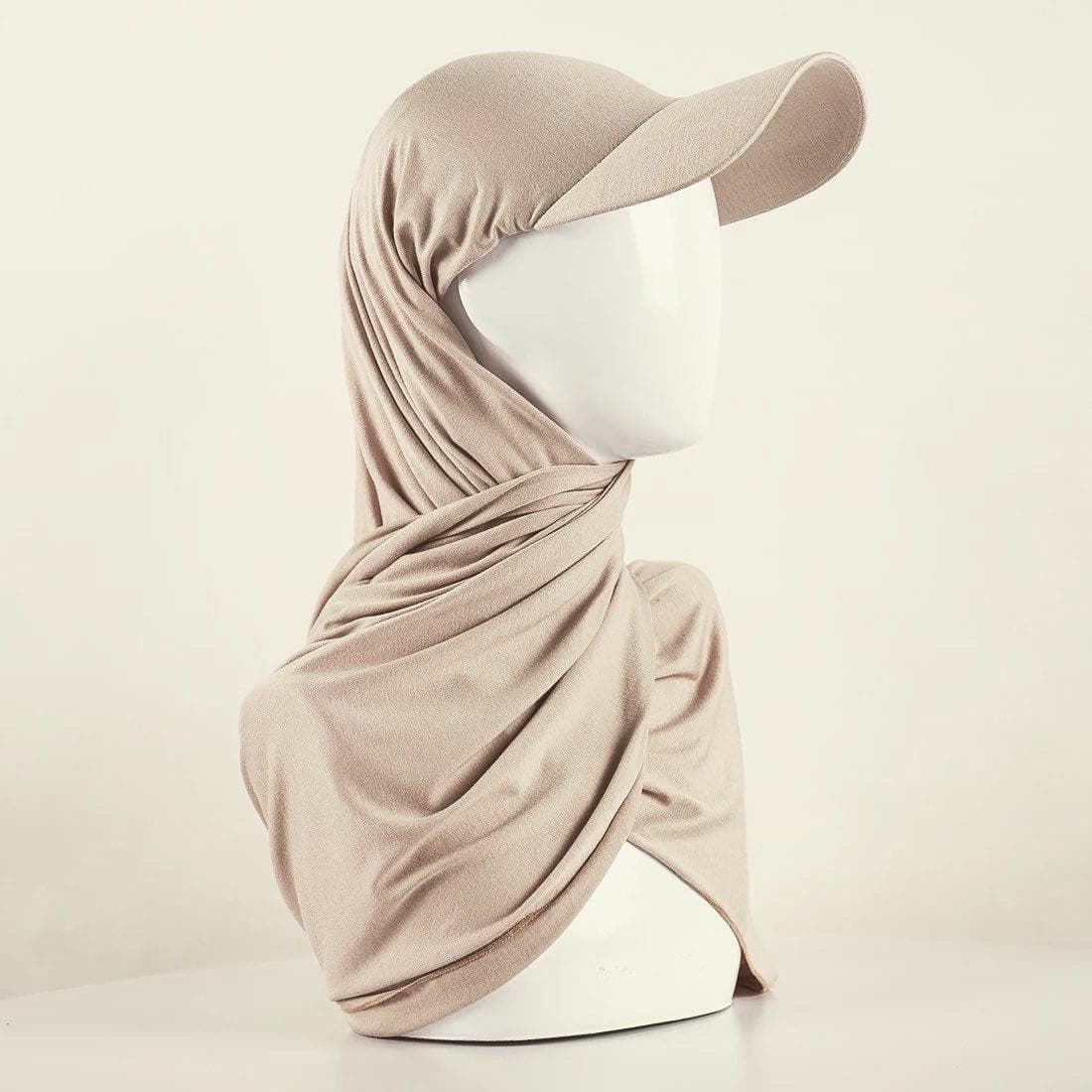 Baseball Cap Hijab - Zjtradeapparel