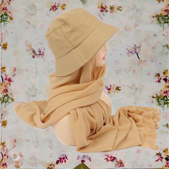Bucket Hat with Hijab