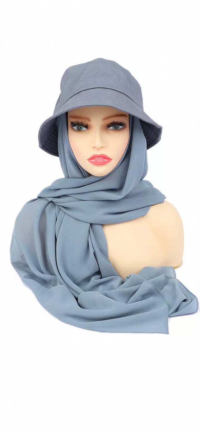 Bucket Hat with Hijab
