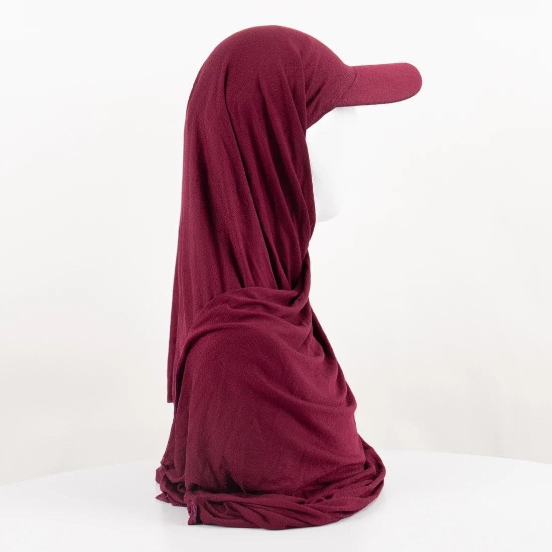 Baseball Cap Hijab - Zjtradeapparel