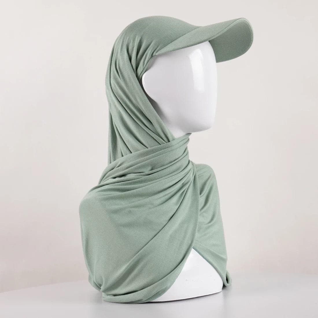 Baseball Cap Hijab - Zjtradeapparel