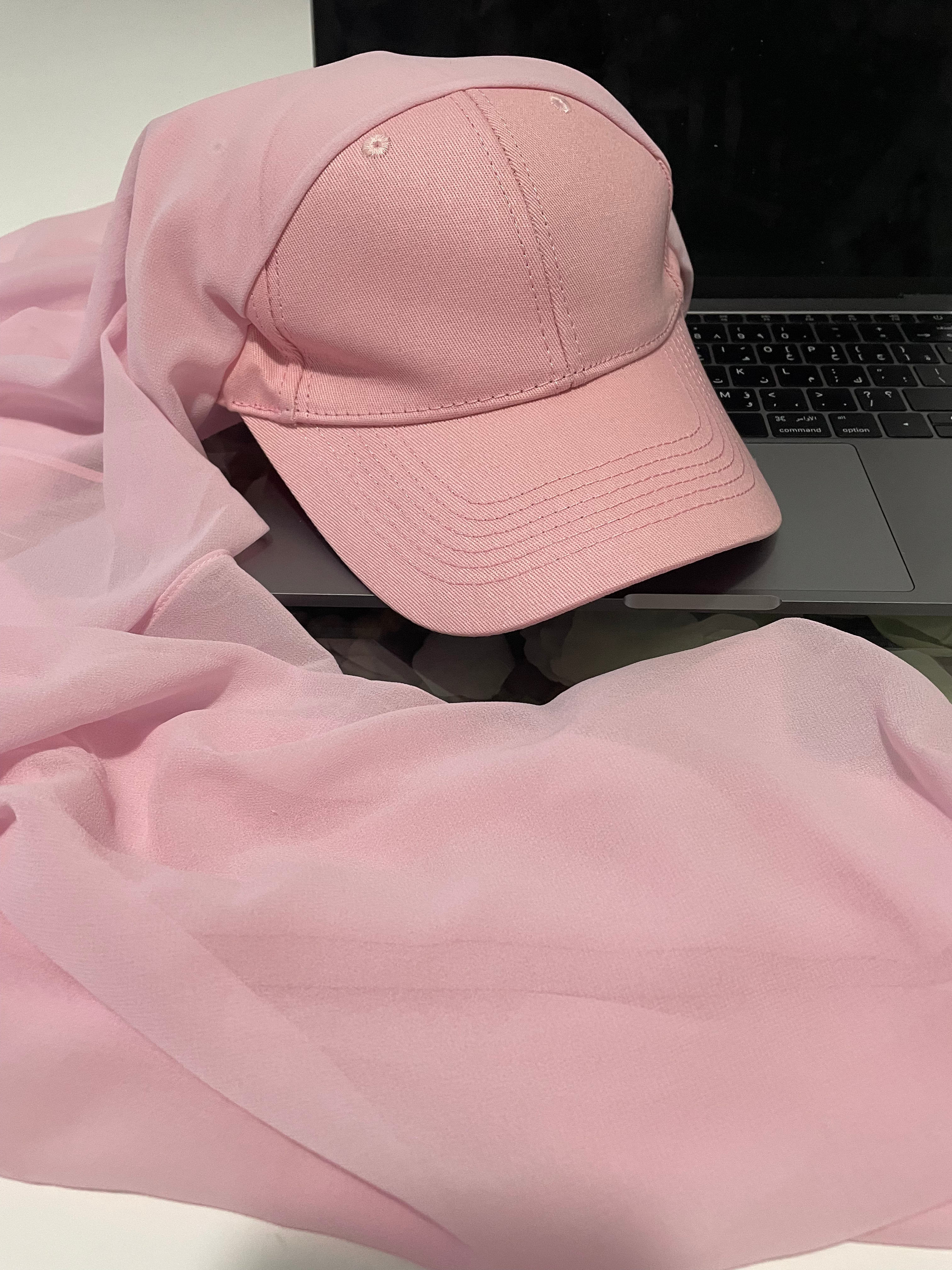 Hijab with sports cap