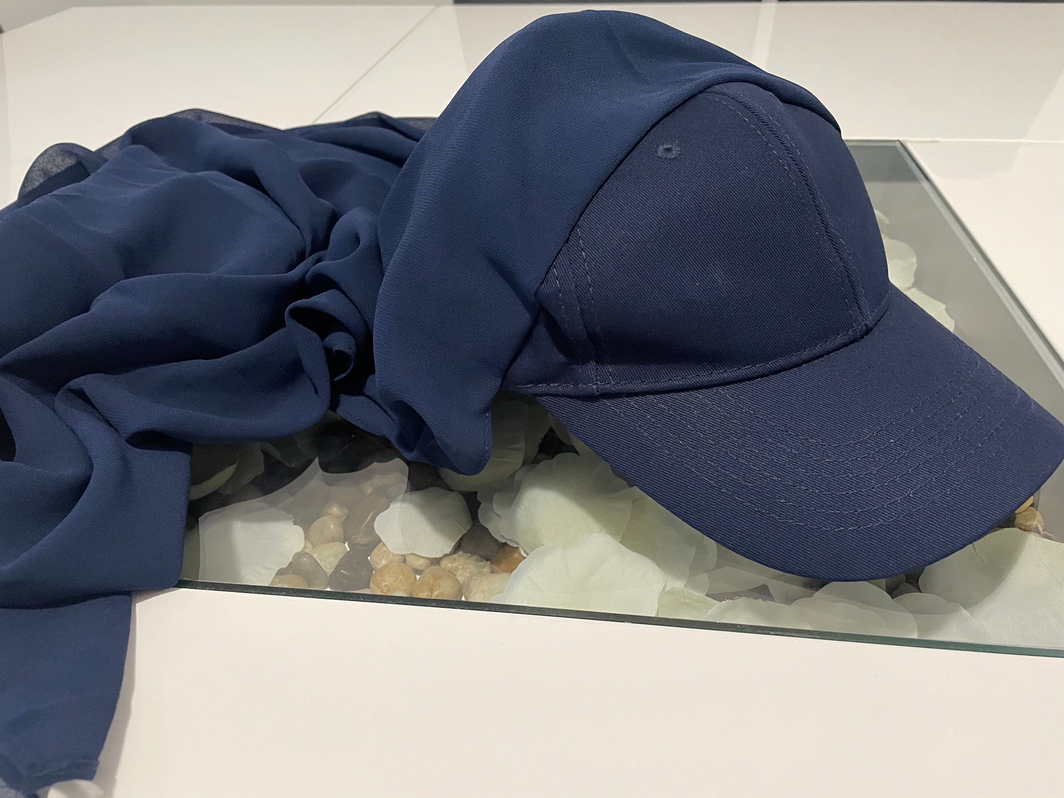 Hijab with sports cap