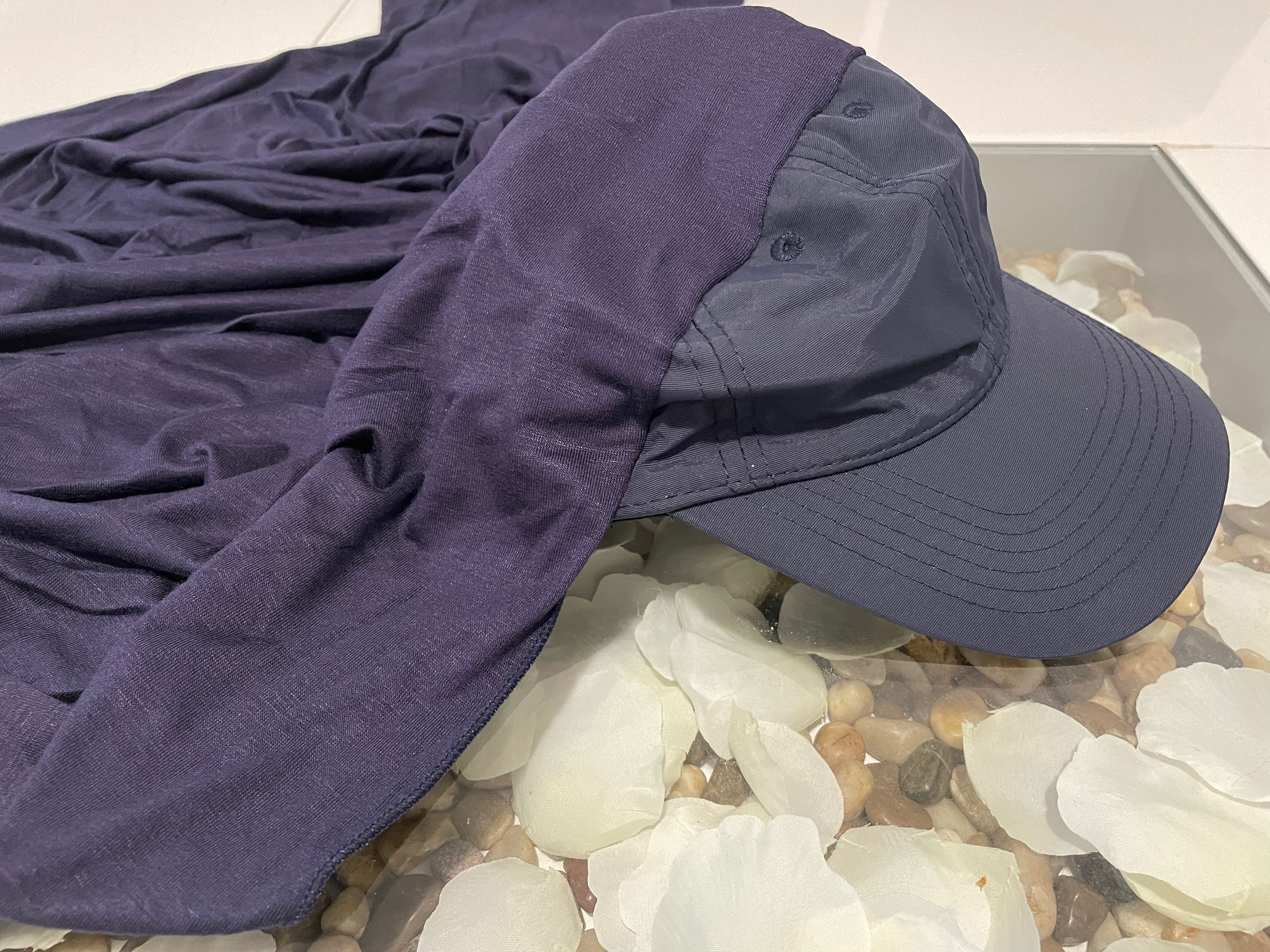 Hijab with sports cap